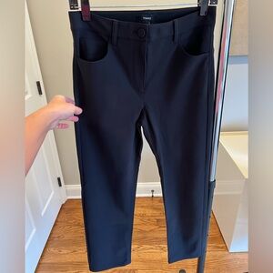 THEORY black scuba skinny pant Sz 4